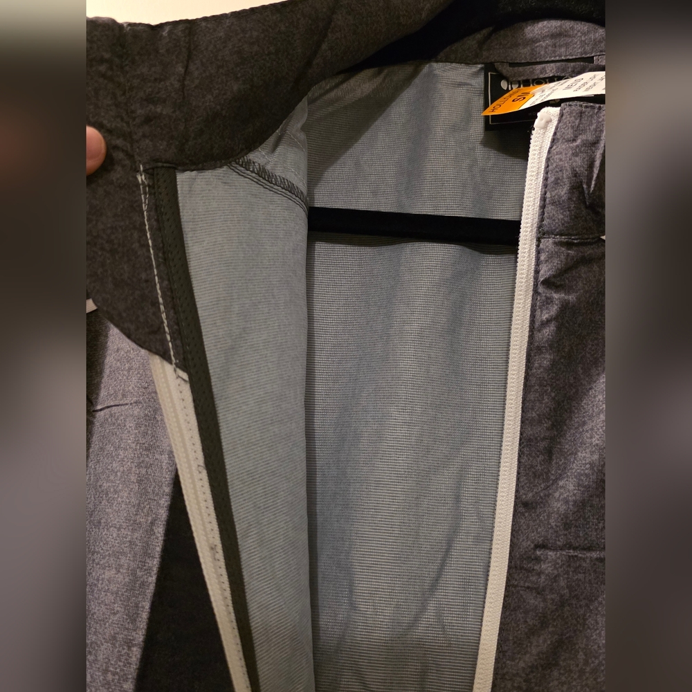 Mens Small - Holloway Raider Lightweight Jacket Grey/White - Picture 3 of 4